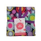 Craft Cotton Co. 100% Cotton Multi Geo Fabric Cotton Fat Quarters 45x55cm Wide Digital Bundle for Crafting, Sewing, Quilting, Home Decor-(3685)